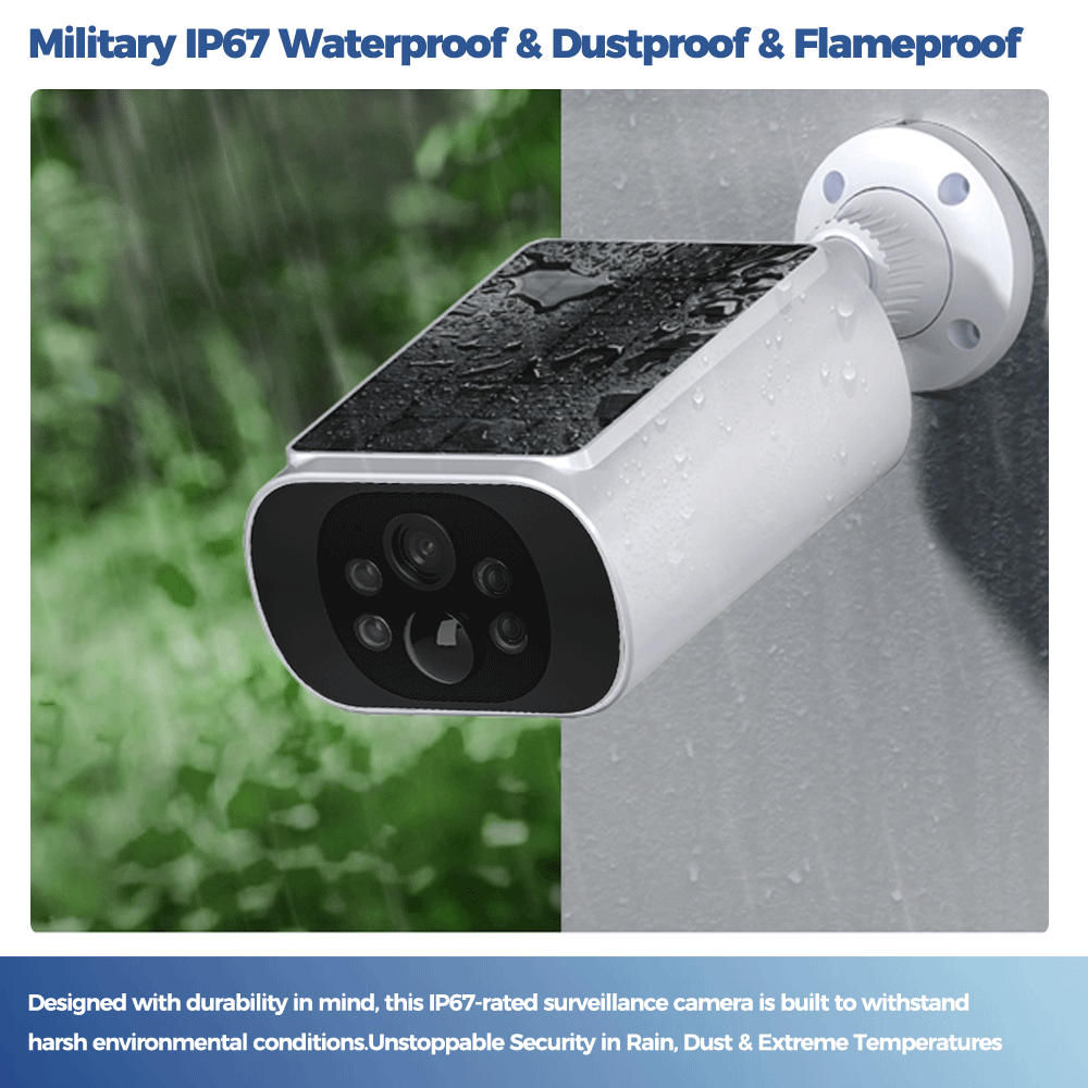 Wireless Solar Security Camera