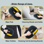 Pet Hair Removal Mitts – Reusable Grooming Gloves