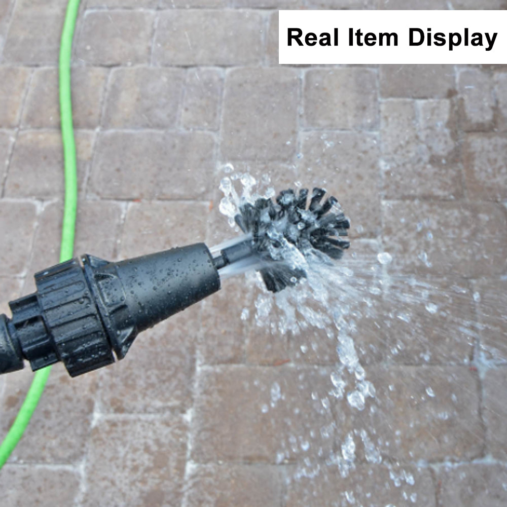 Water-Powered Rotary Cleaning Brush
