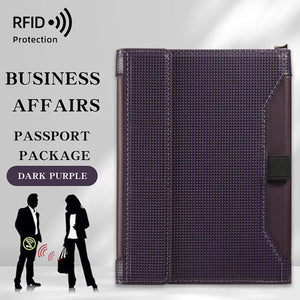 RFID Blocking Travel Wallet