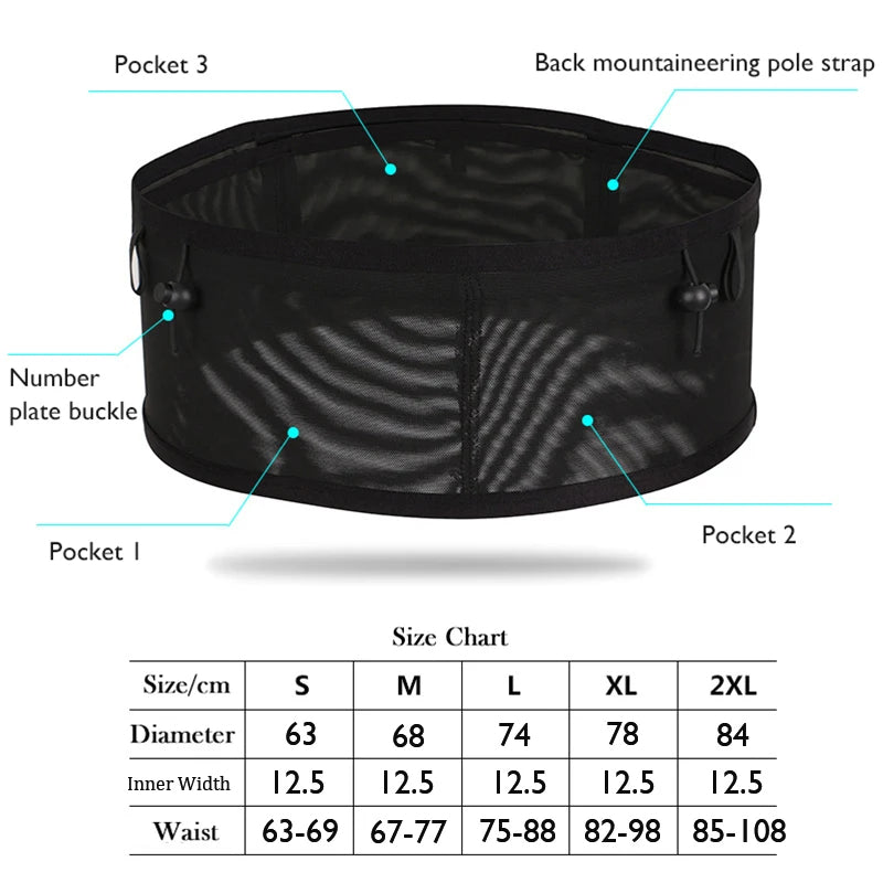 Elastic Running Waist Bag