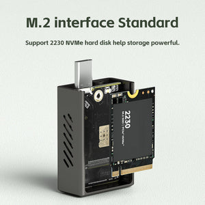 Portable M.2 SSD Case with Fan