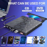 8-in-1 External CD/DVD Drive