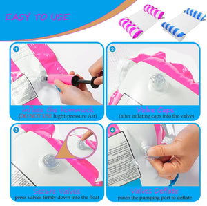 4-Pack Floating Water Hammock