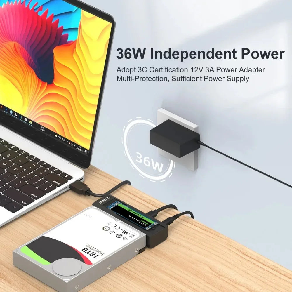M.2 NVMe & SATA SSD Adapter
