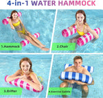 4-Pack Floating Water Hammock