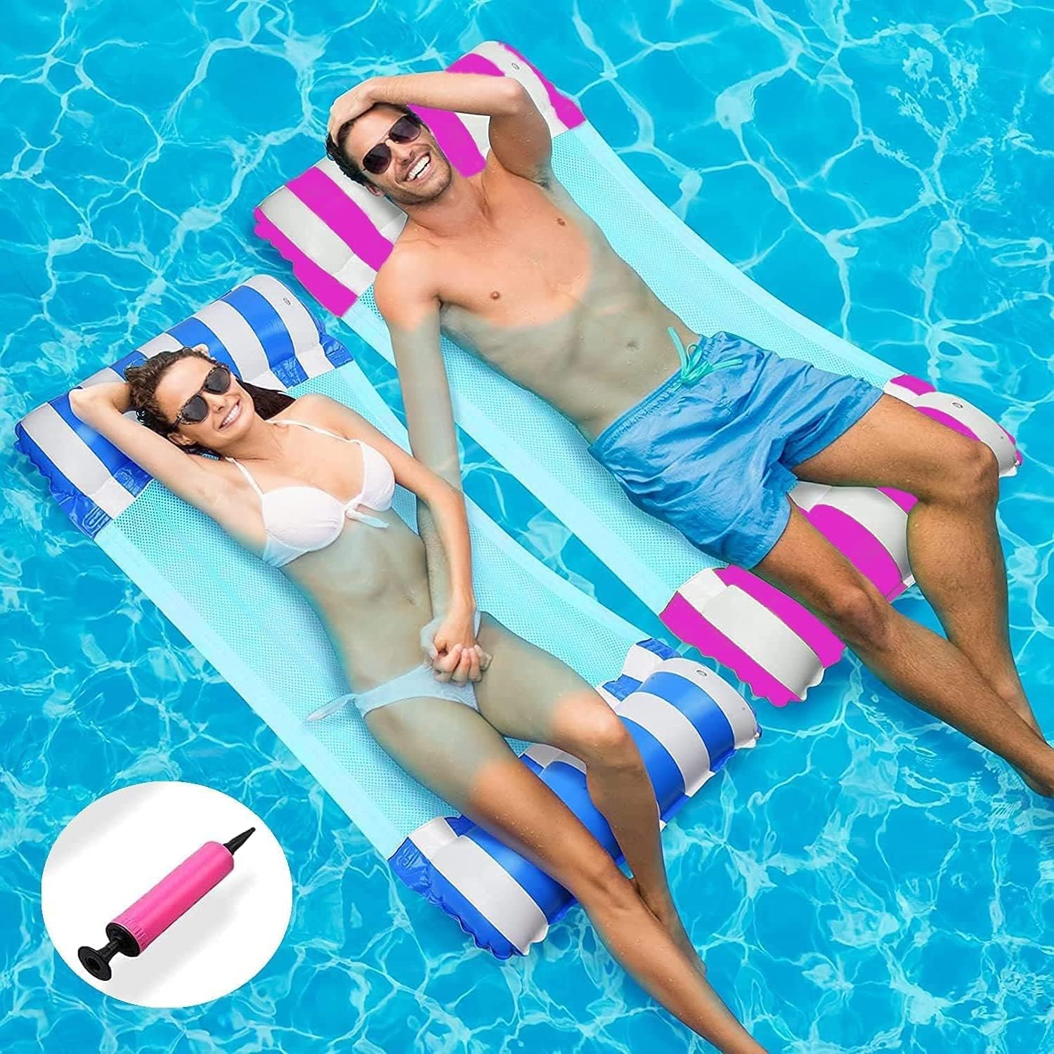 4-Pack Floating Water Hammock