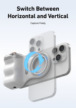 Magnetic Smartphone Camera Grip with Remote