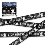 Halloween Props Warning Line