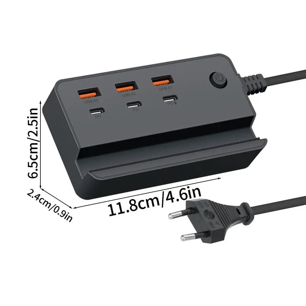 Multifunctional USB Charging Strip
