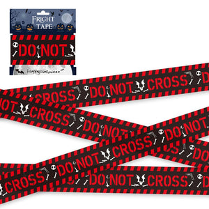 Halloween Props Warning Line