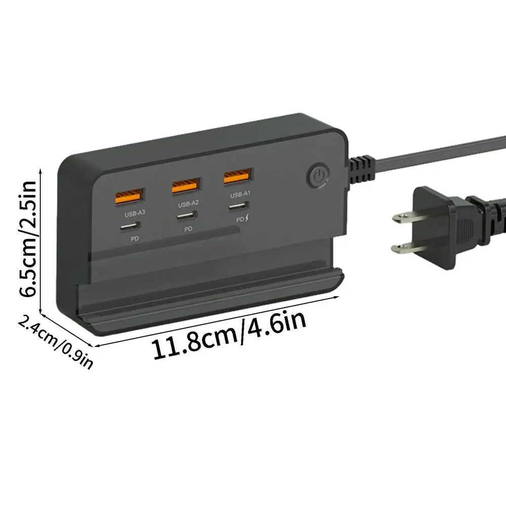 Multifunctional USB Charging Strip