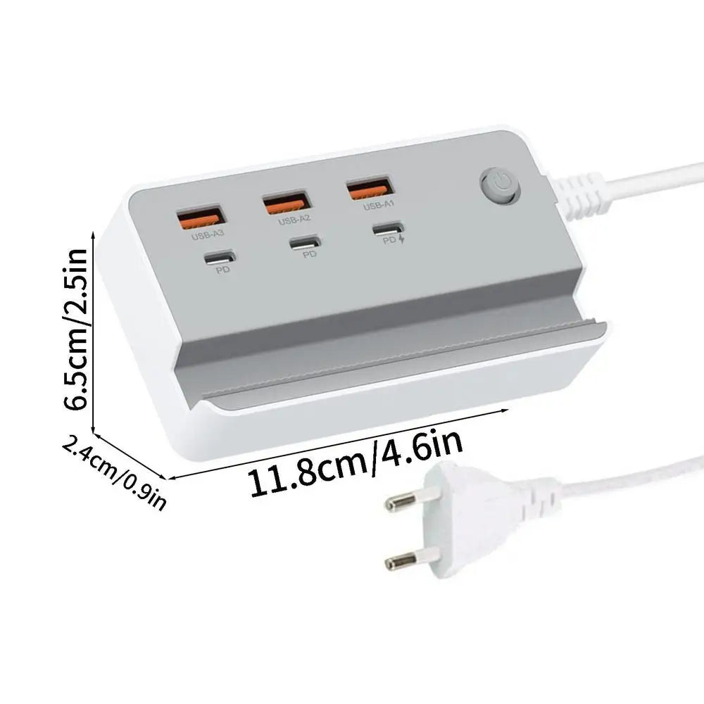 Multifunctional USB Charging Strip