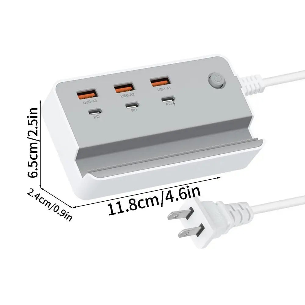 Multifunctional USB Charging Strip