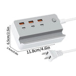 Multifunctional USB Charging Strip