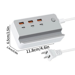 Multifunctional USB Charging Strip