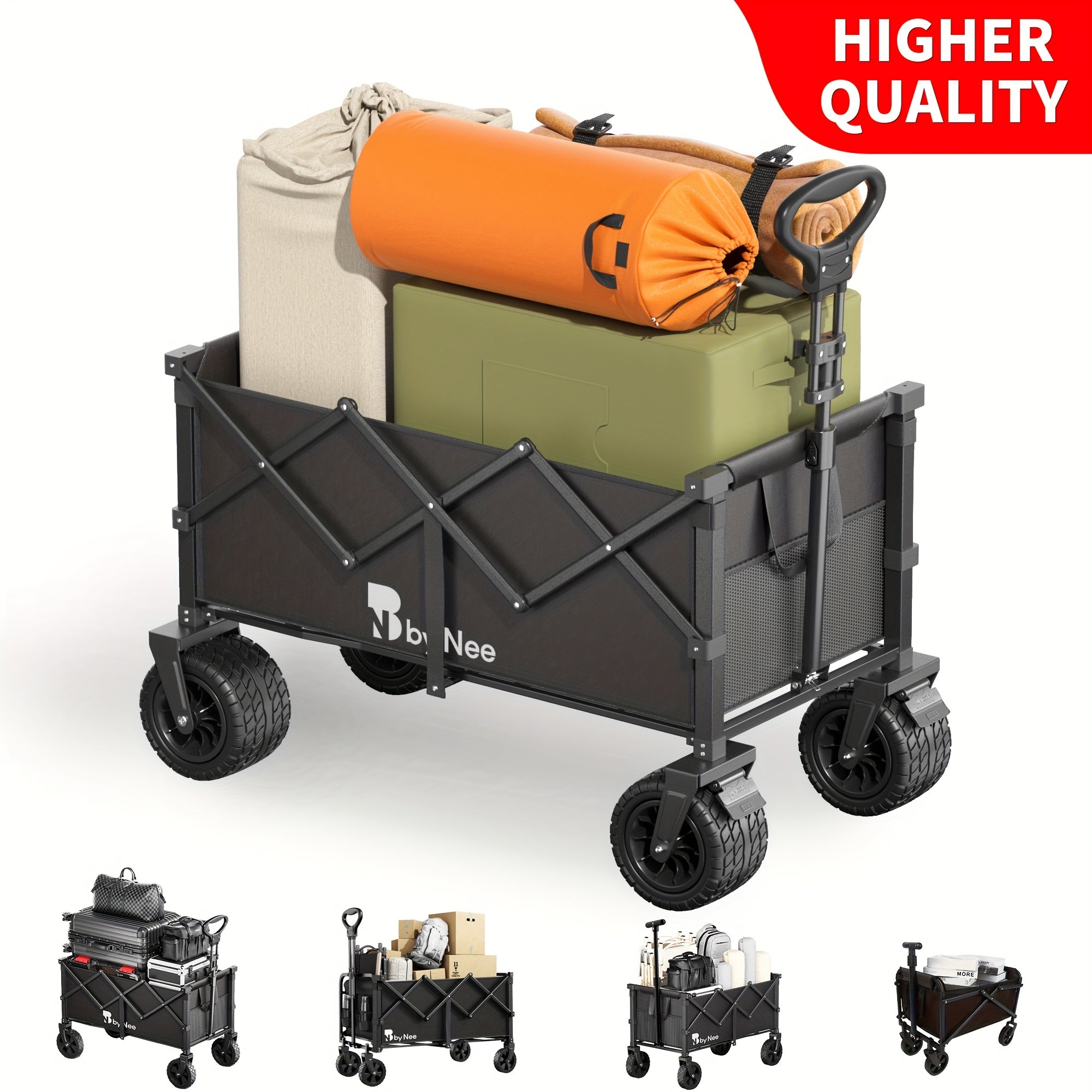 Heavy-Duty Folding Wagon