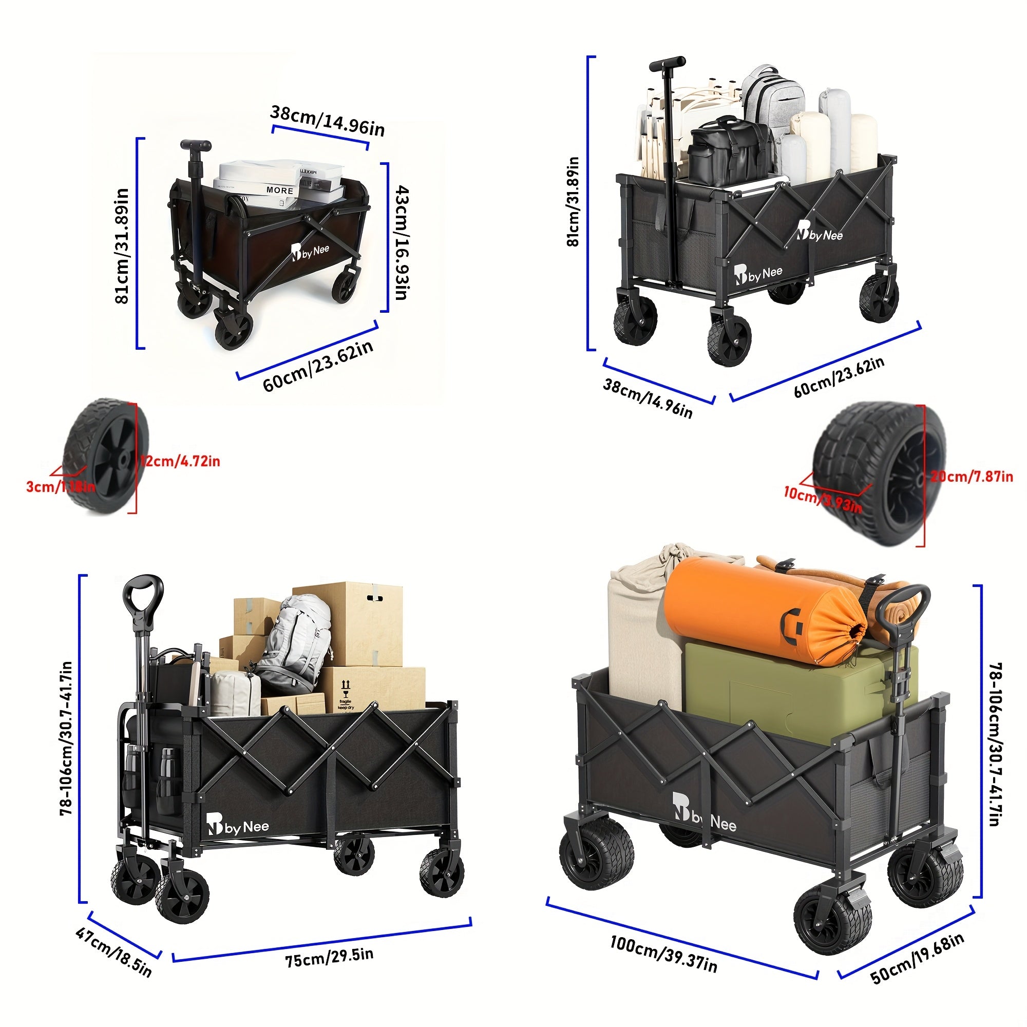 Heavy-Duty Folding Wagon