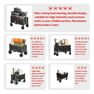 Heavy-Duty Folding Wagon