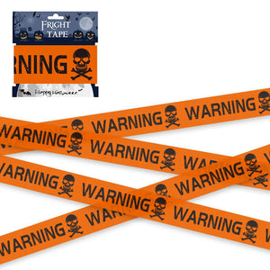 Halloween Props Warning Line