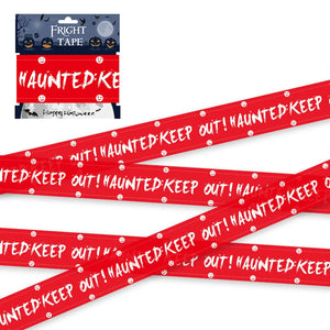Halloween Props Warning Line