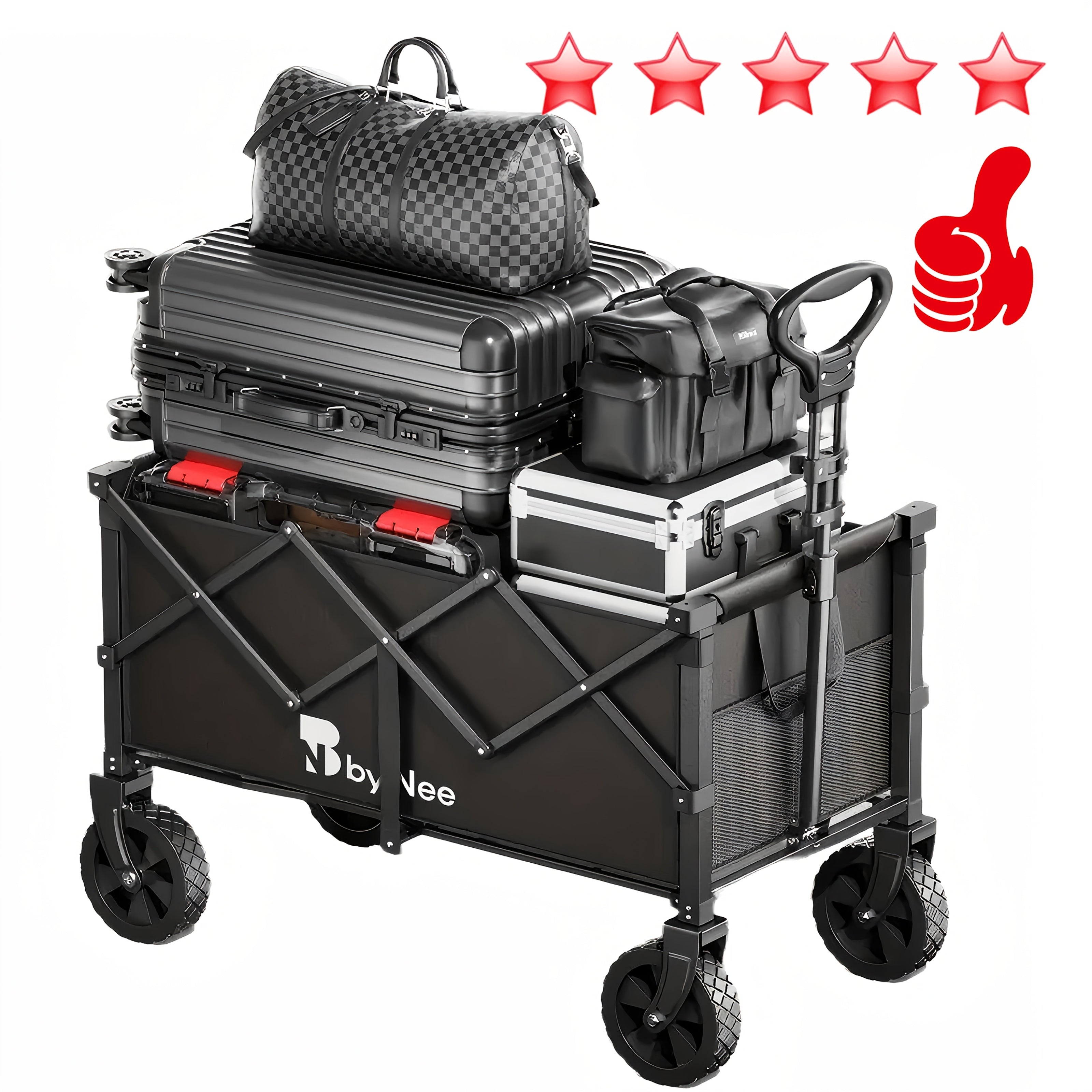 Heavy-Duty Folding Wagon