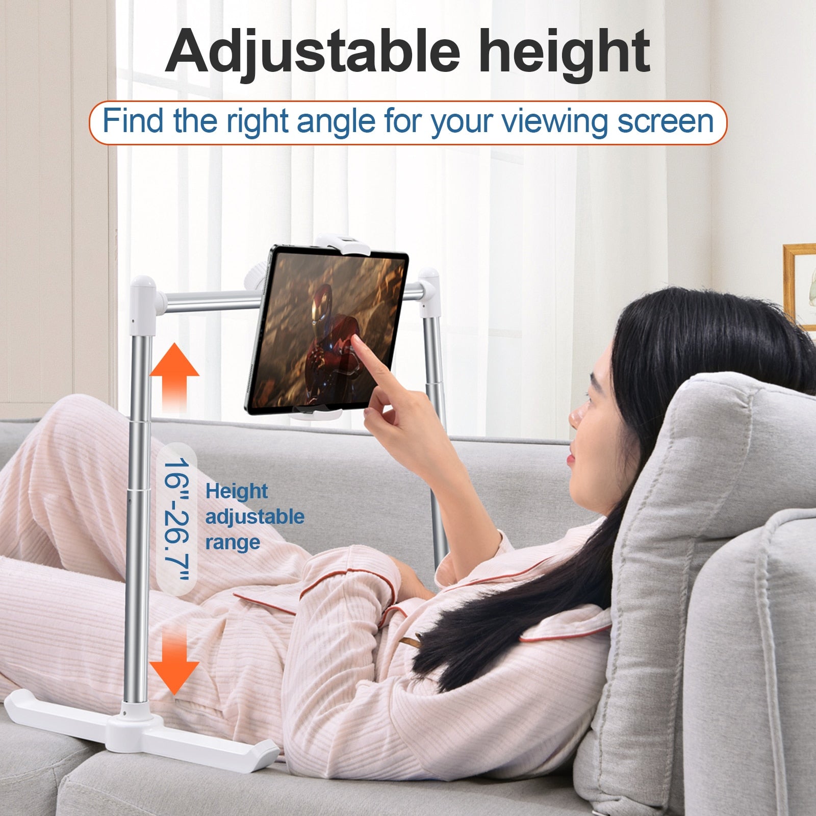Phone/Tablet Stand for Bed and Sofa
