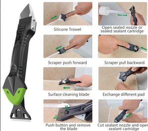 Caulk Scraper and Finisher