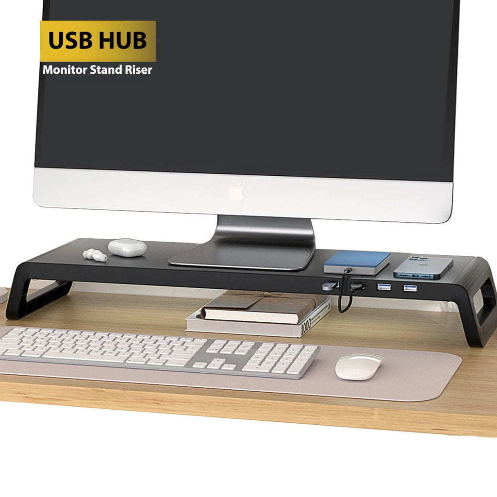 Monitor Desk Stand with USB 3.0 Hub