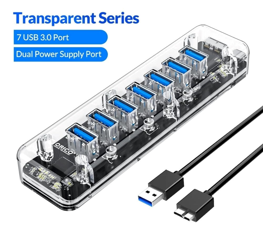 Transparent USB3.0 Hubs