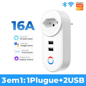 Wifi Smart Plug with USB Ports