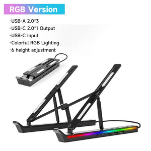 Laptop Stand with USB Hub