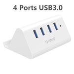 4-Port USB Hub with Phone Stand