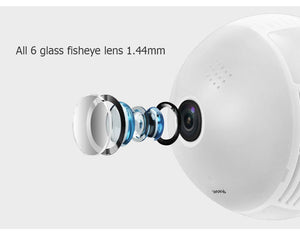 360° Light Bulb Camera