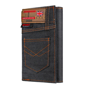 Denim Jeans-Style Wallet