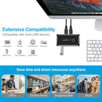 4-Port USB Switch
