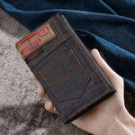 Denim Jeans-Style Wallet