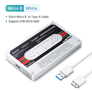 Cassette Tape Style HDD Enclosure