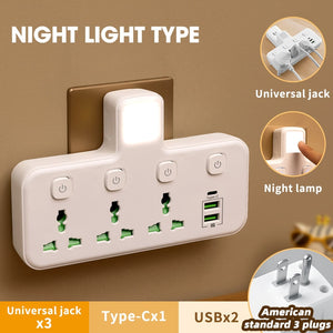 6 in 1 Power Outlet Extender