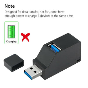 3 in 1 Tiny USB Hub - Premierity