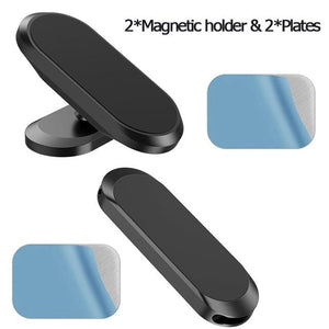 360° Rotatable Compact Car Phone Holder (Magnetic) - Premierity