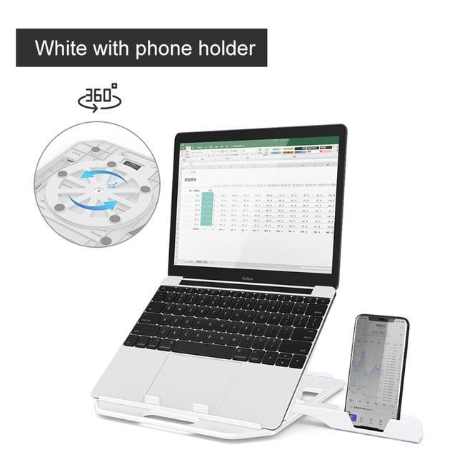 360° Rotatable Laptop & Phone Stand - Premierity