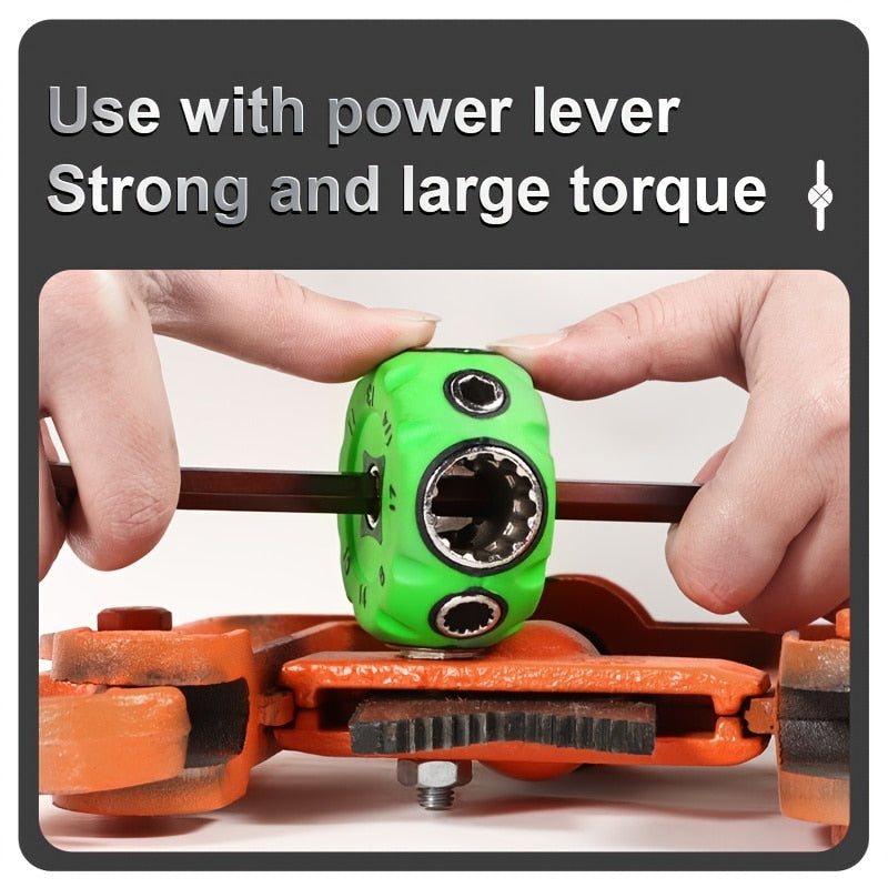 8 in 1 Universal Grip Wrench
