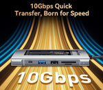 8 in 1 USB-C Hub with M.2 NVMe/SATA Enclosure