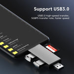 7 in 1 OTG Card Reader with USB Ports