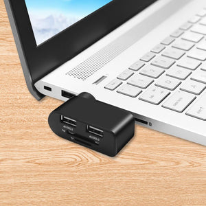 4 in 1 Rotatable USB Hub - Premierity