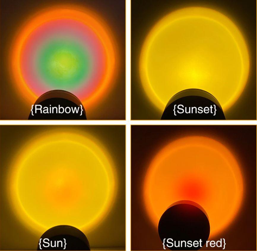 4 in 1 Sunset Lamp - Premierity