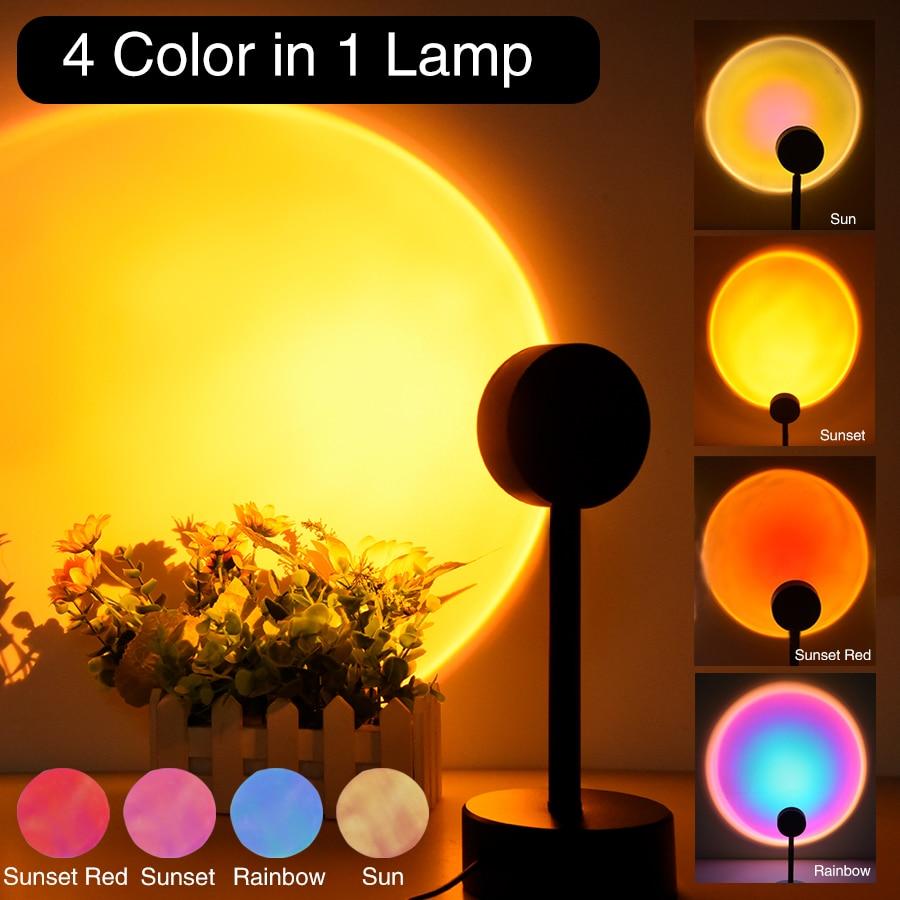 4 in 1 Sunset Lamp - Premierity