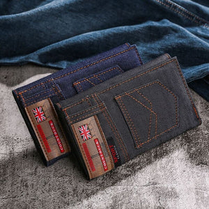 Denim Jeans-Style Wallet