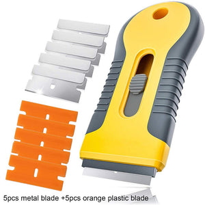Multipurpose Scraper with Replaceable Blades
